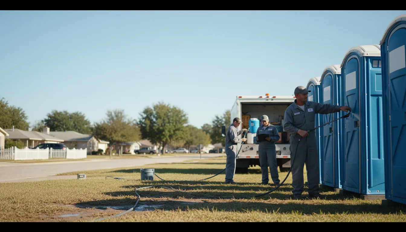 Long-Term Portable Toilet Rental in Hazleton, IN near me